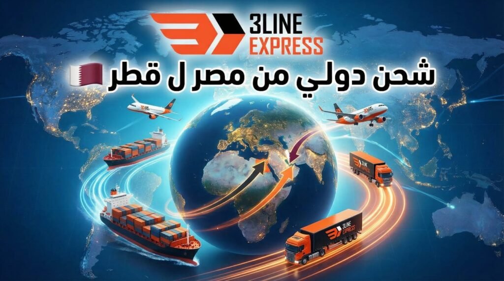 شحن من مصر الي قطر
